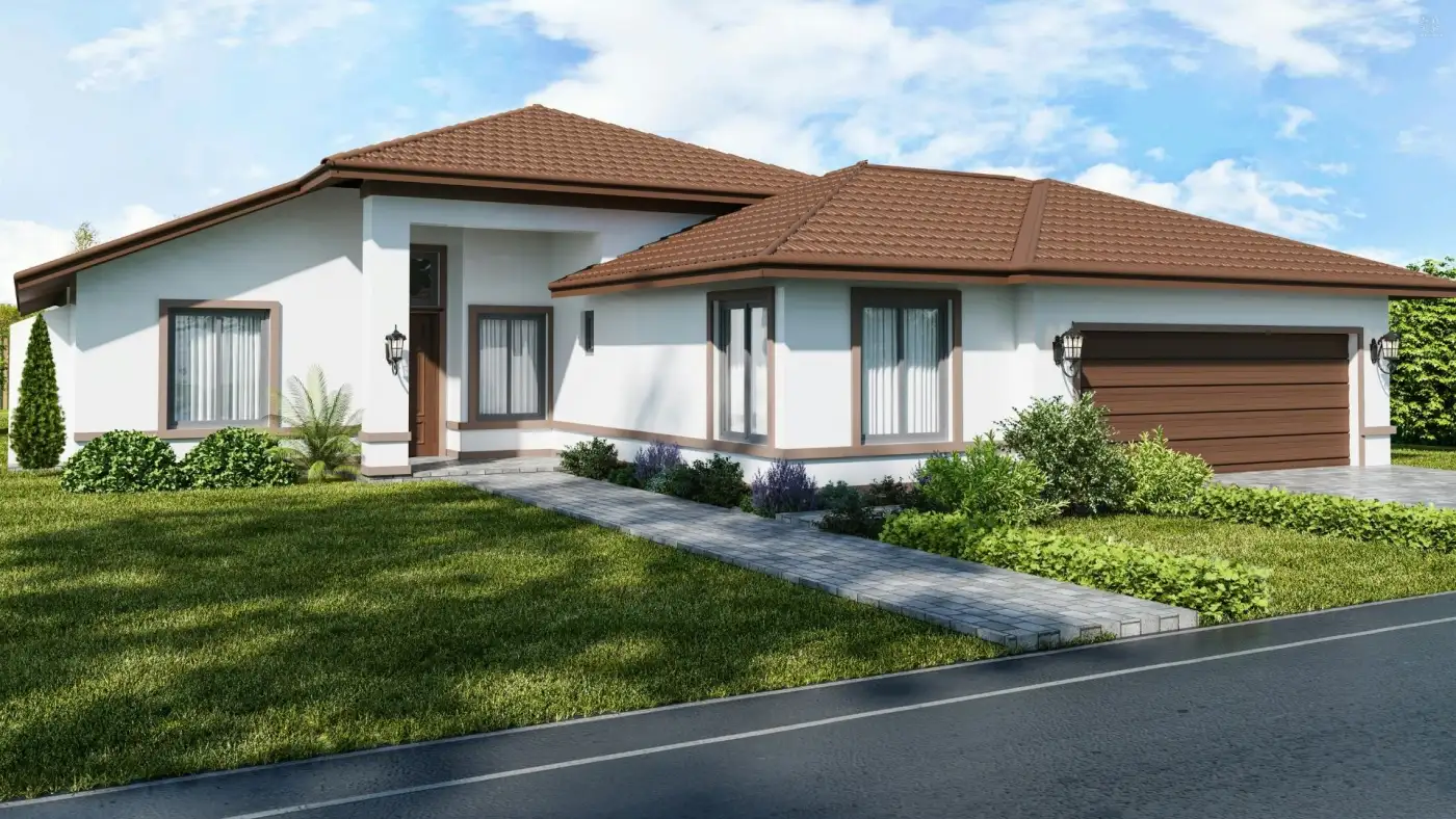Villa ristrutturata con nuovo tetto in tegole — lavori Edil360 Srl tra Ferrara e Bologna
